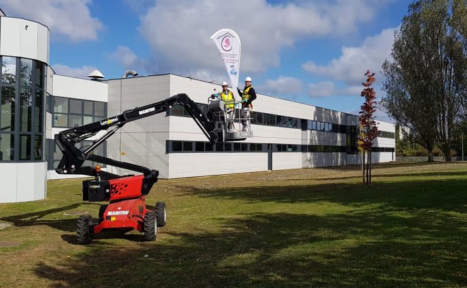 Nettoyage et ravalement de façade bâtiment industriel Cofapi